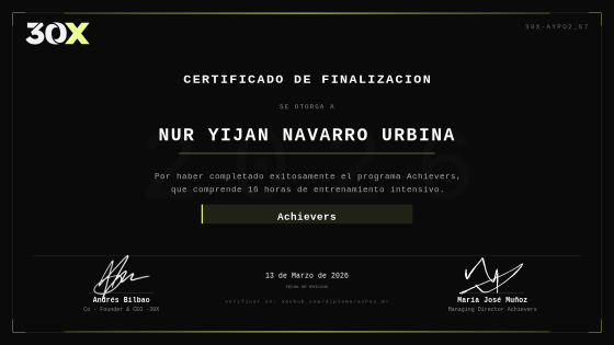 Diploma de Achievers