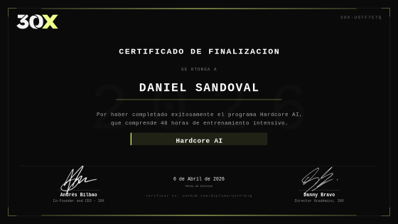 Diploma de Hardcore AI
